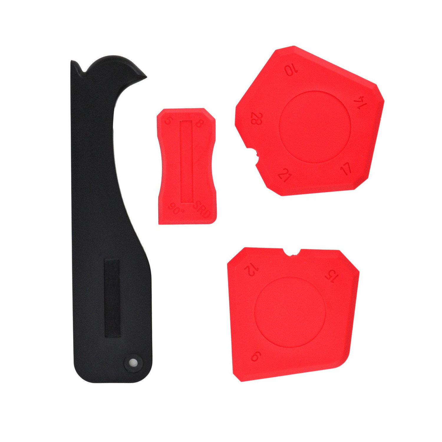 SEALANT SPATULA SET w/ CUTTING TOOL 4pcs