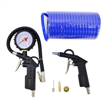 PNEUMATIC AIR TOOL SET 3pcs w/ BLOW & INFLATION GUN