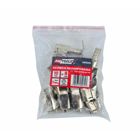 GŁOWICA DO POMPKI 8mm 10 SZT.