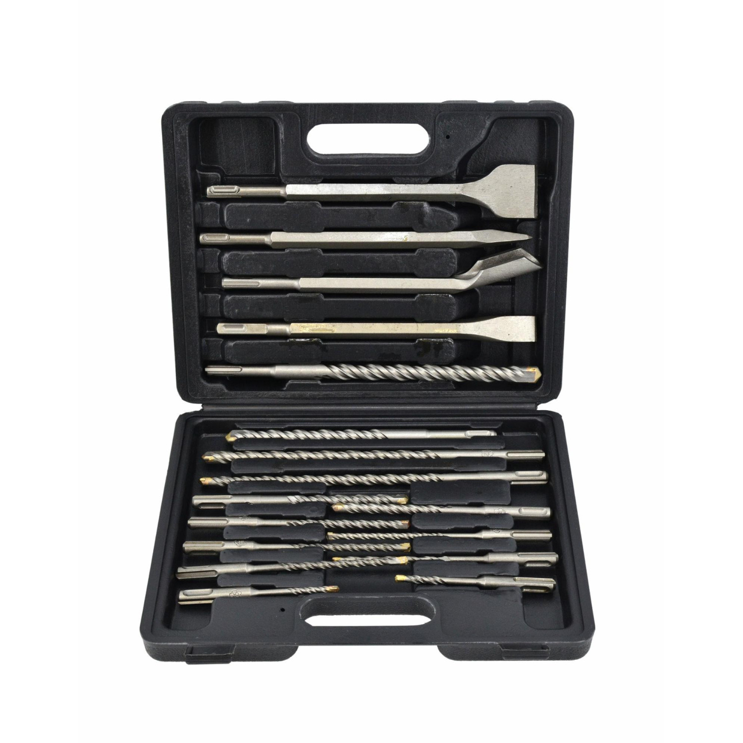 ZESTAW DŁUT I WIERTEŁ SDS+ 17 elem. ZESTAW DŁUT I WIERTEŁ SDS+ 17 elem.