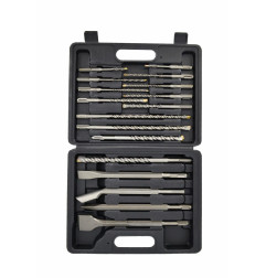 ZESTAW DŁUT I WIERTEŁ SDS+ 17 elem.