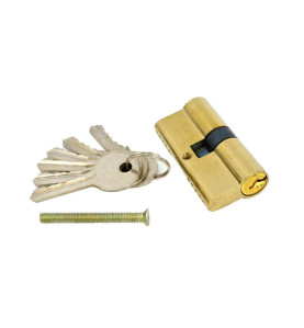 DOOR LOCK CYLINDER 62mm 31/31 w/ 5-KEYS