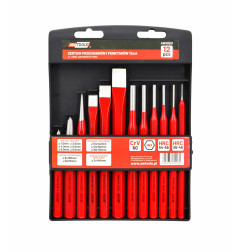 CHISEL & PUNCH SET 12pcs