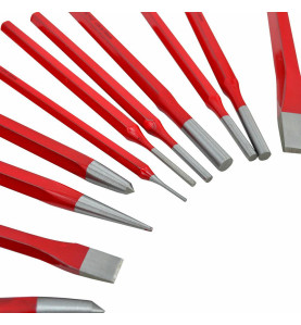 CHISEL & PUNCH SET 12pcs