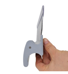 STAINLESS STEEL DRYWALL SKIMMING KNIFE 250mm/ ALU BODY/ BLACK LINE