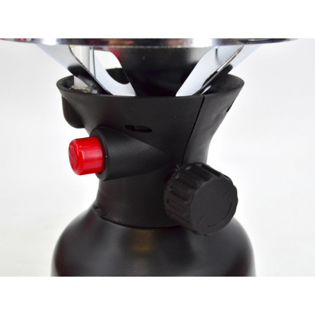 PIERCEABLE GAS CARTRIDGE CAMPING STOVE w/ PIEZO IGNITION