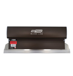 STAINLESS STEEL DRYWALL SKIMMING KNIFE 800mm/ ALU BODY/ BLACK LINE