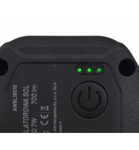 BLACK LINE LATARKA WARSZTATOWA SOL CREE LED + COB LED