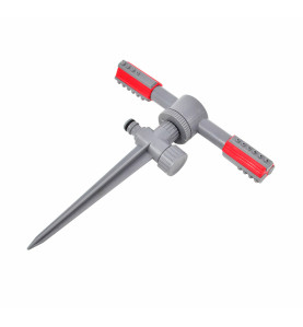 2-ARM ROTATING SPRINKLER ON SPIKE