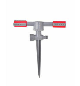 2-ARM ROTATING SPRINKLER ON SPIKE