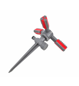 3-ARM ROTATING SPRINKLER ON SPIKE