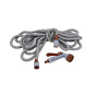 4-WAY EXPANDABLE GARDEN HOSE WITH SPRAY GUN 5-20m