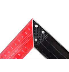 CARPENTERS STEEL TRY SQUARE/ ALU HANDLE 400mm