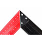 CARPENTERS STEEL TRY SQUARE/ ALU HANDLE 400mm
