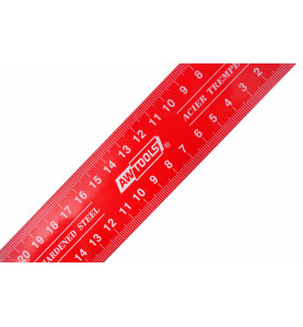 CARPENTERS STEEL TRY SQUARE/ ALU HANDLE 400mm