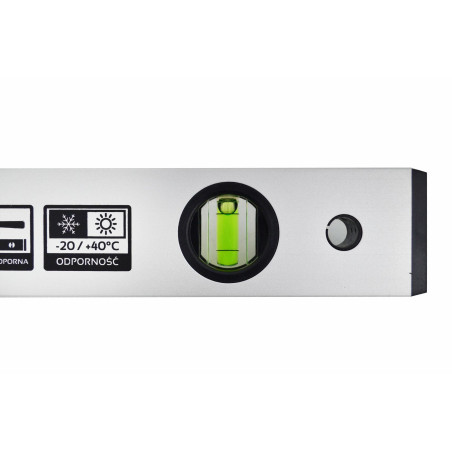 ALUMINIUM SPIRIT LEVEL 80cm / 2 VIALS