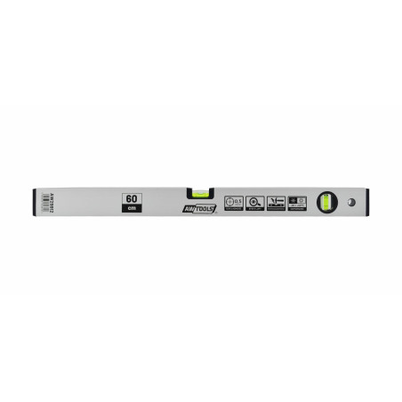ALUMINIUM SPIRIT LEVEL 200cm/ 2 VIALS