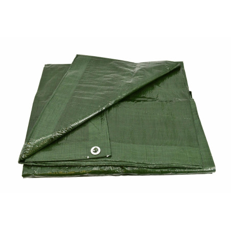 TARPAULIN SHEET/ GREEN 90g 5*8m