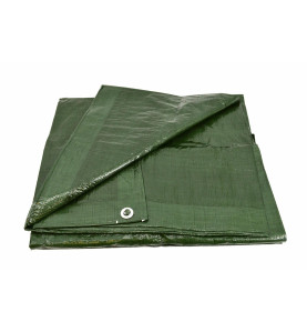 TARPAULIN SHEET/ GREEN 90g 6*10m