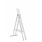 AWTOOLS DRABINA ALUMINIOWA 3x13 STOPNI 150KG ADAPATACJA NA SCHODY