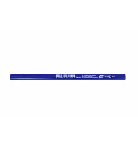 CONSTRUCTION PENCIL KB w/ SHARPENER 15pcs BLUE