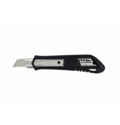 SNAP-OFF UTILITY KNIFE ABS 18mm / SK4 BLACK LINE