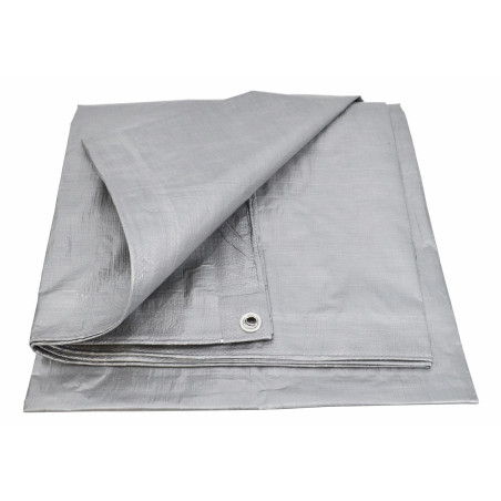 TARPAULIN SHEET/ SILVER 120g 3*5m
