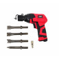 AIR HAMMER w/ CHISEL BITS 150mm BLACK LINE