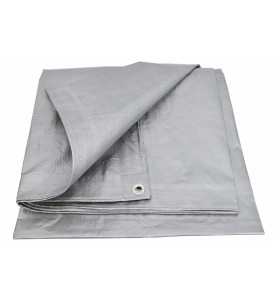 TARPAULIN SHEET/ SILVER 120g 8*12m