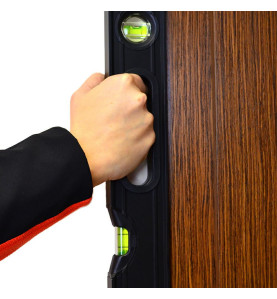 POZIOMICA BLACK 150CM MAGNETYCZNA Z UCHWYTAMI