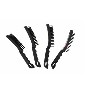 STEEL WIRE HAND BRUSH 3-ROW 270mm