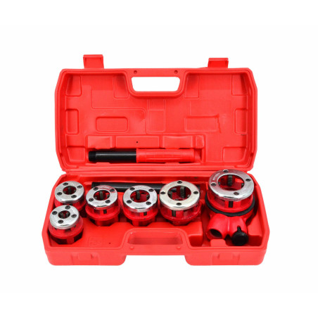 RATCHET PIPE THREADING SET 6pcs 1/4", 3/8",1/2", 3/4", 1", 1-1/4"