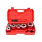 RATCHET PIPE THREADING SET 6pcs 1/4", 3/8",1/2", 3/4", 1", 1-1/4"
