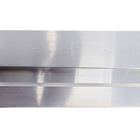 CONCRETE ALU H-TYPE SCREEDNG LEVEL 150cm/ TRAPEZOID FINISH/ END PLUGS