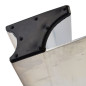 CONCRETE ALU H-TYPE SCREEDNG LEVEL 150cm/ TRAPEZOID FINISH/ END PLUGS