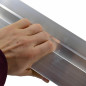 CONCRETE ALU H-TYPE SCREEDNG LEVEL 150cm/ TRAPEZOID FINISH/ END PLUGS
