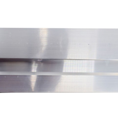 CONCRETE ALU H-TYPE SCREEDNG LEVEL 200cm/ TRAPEZOID FINISH/ END PLUGS