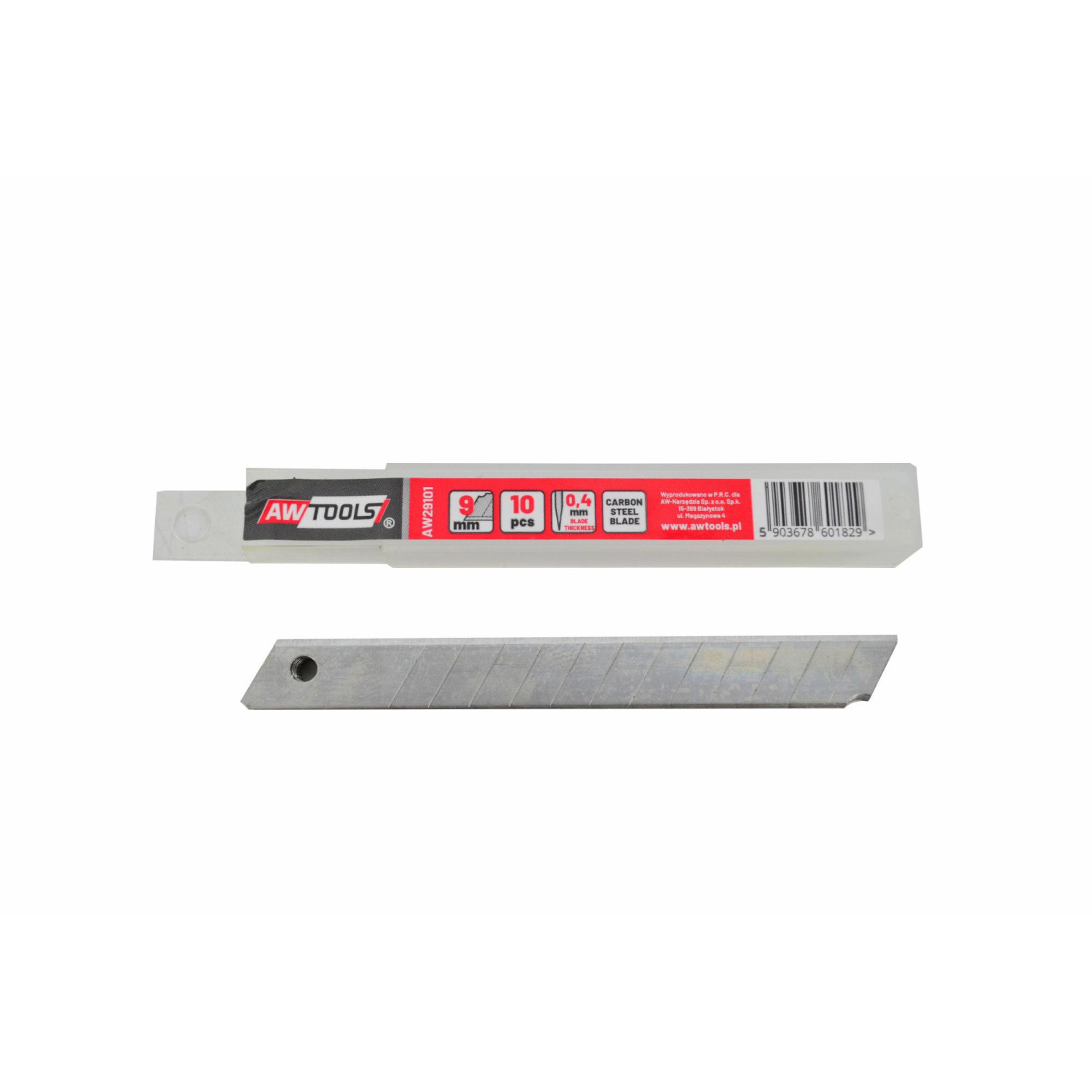 REPLACEABLE SNAP-OFF BLADES 9mm/ 10pcs 12-SEG.