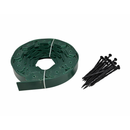 FLEXIBLE GARDEN LAWN EDGE ECO-BORDER 10M