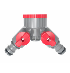 1"-3/4" GARDEN DOUBLE-END HOSE CONNECTOR 25pcs