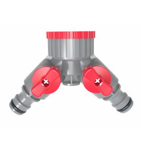 1"-3/4" GARDEN DOUBLE-END HOSE CONNECTOR 25pcs