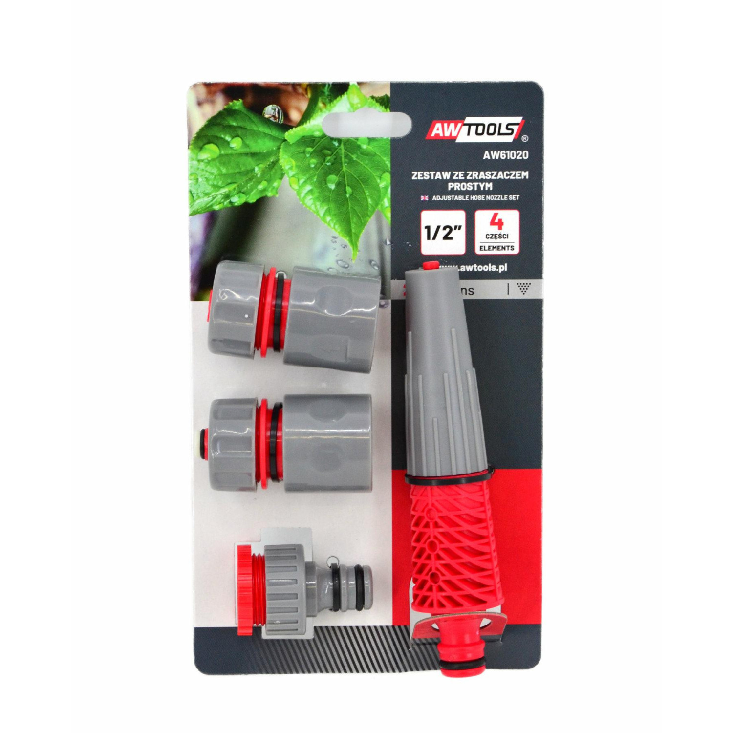 SPRAY NOZZLE SET 1/2'' 4pcs