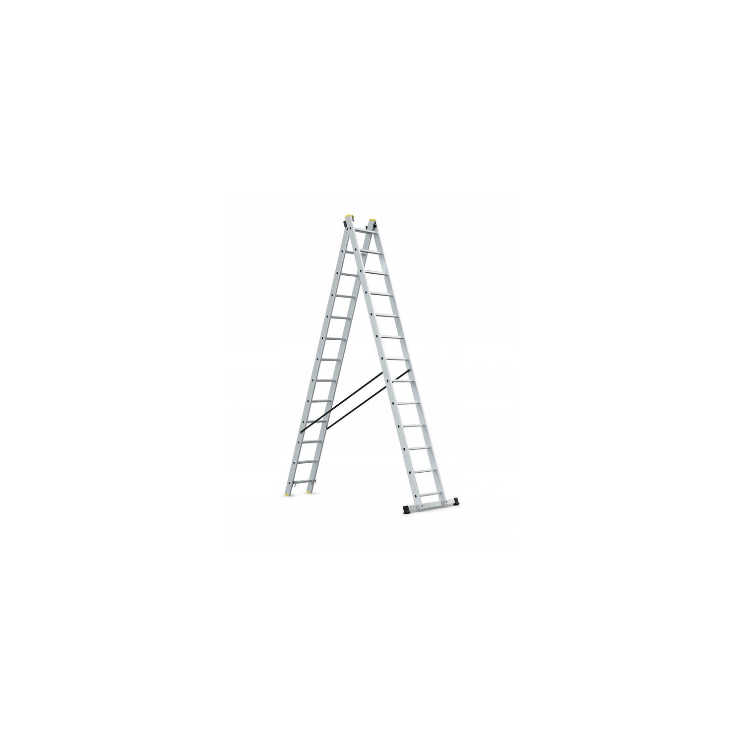 ALUMINIUM DOUBLE EXTENSION MULTI-PURPOSE LADDER 2x13 150kg ALUMINIUM DOUBLE EXTENSION MULTI-PURPOSE LADDER 2x13 150kg