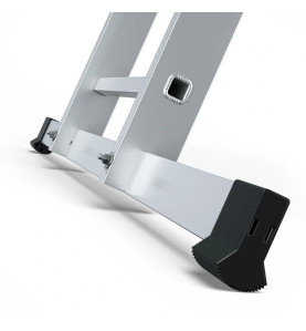 DRABINA ALUMINIOWA 2x13 150KG WIELOFUNKCYJNA 2-CZĘŚCIOWA