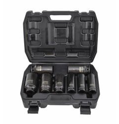 DEEP IMPACT SOCKET SET 1/2" 17-38mm 8pcs 