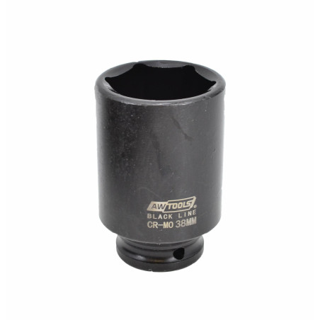 DEEP IMPACT SOCKET SET 1/2" 17-38mm 8pcs 