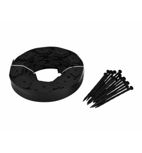 FLEXIBLE GARDEN LAWN EDGE ECO-BORDER 10M