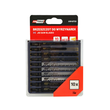 JIG SAW BLADE/ WOOD 10pcs