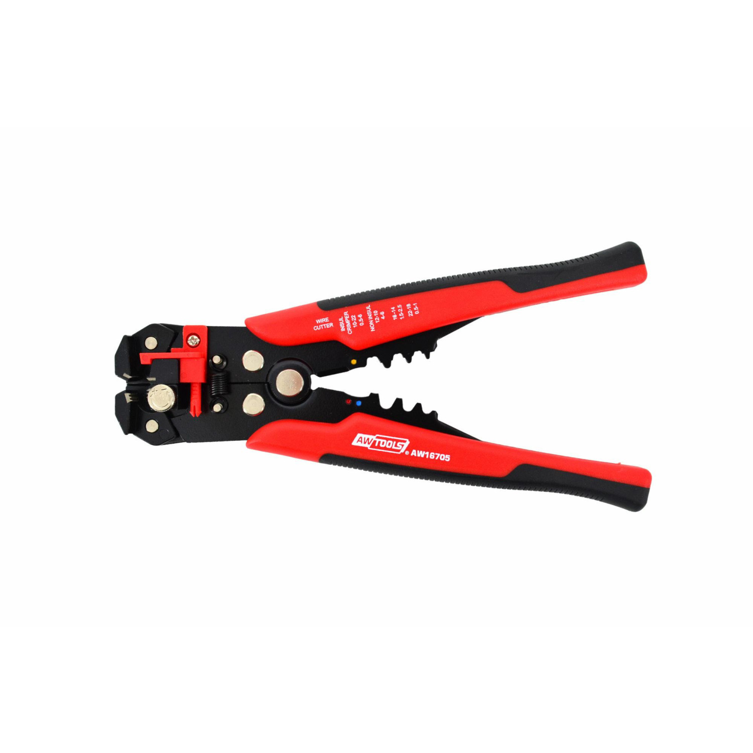 MULTI-FUNCTIONAL STRIPPING & CRIMPING PLIERS 205mm 0.2-6mm²