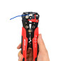 MULTI-FUNCTIONAL STRIPPING & CRIMPING PLIERS 205mm 0.2-6mm²